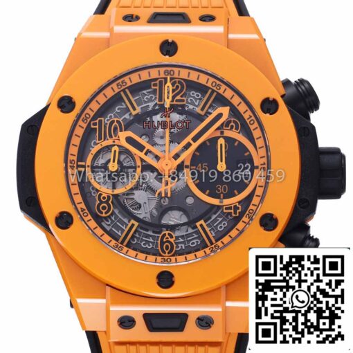 Hubot Big Bang Unico Orange Ceramic 441.CU.5910.RX BBF Factory 1:1 Best Clone - Image 6