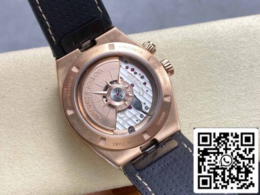 Vacheron Constantin Overseas Dual Time 7920V/210R-B965 1:1 Best Clone GR Factory Leather Strap - Image 7