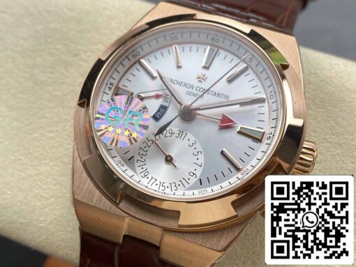 Vacheron Constantin Overseas Dual Time 7900V/000R-B336 1:1 Best Clone GR Factory Leather Strap - Image 3