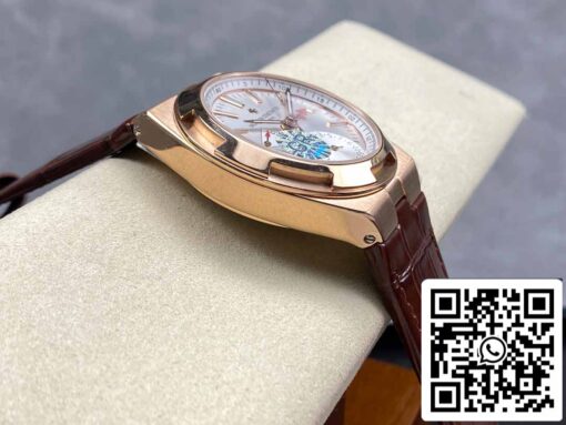 Vacheron Constantin Overseas Dual Time 7900V/000R-B336 1:1 Best Clone GR Factory Leather Strap - Image 4