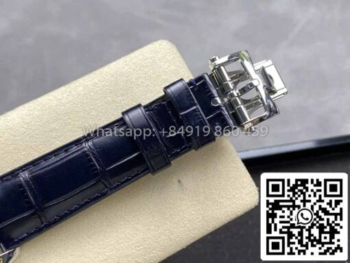 Vacheron Constantin Fiftysix 4600E/000A-B487 Blue Dial Silver Case 1:1 Best Clone - Image 3