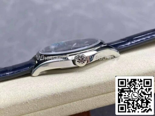 Vacheron Constantin Fiftysix 4600E/000A-B487 Blue Dial Silver Case 1:1 Best Clone - Image 5