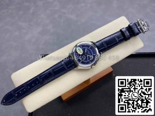 Vacheron Constantin Fiftysix 4600E/000A-B487 Blue Dial Silver Case 1:1 Best Clone - Image 7