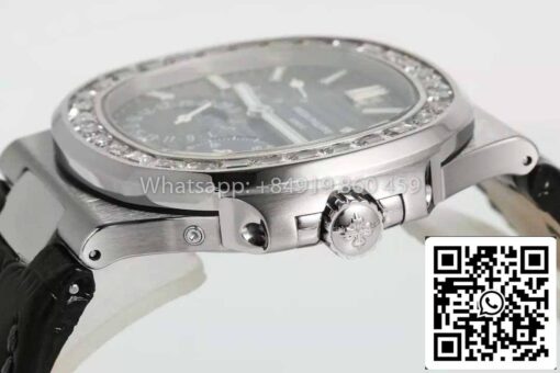 Patek Philippe Nautilus 5712 1:1 Best Clone PPF Factory V3 Newest Version Blue Dial - Image 6