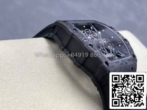 Richard Mille RM035-02 1:1 Best Clone R7 Factory NTPT Carbon Case Black Strap - Image 6