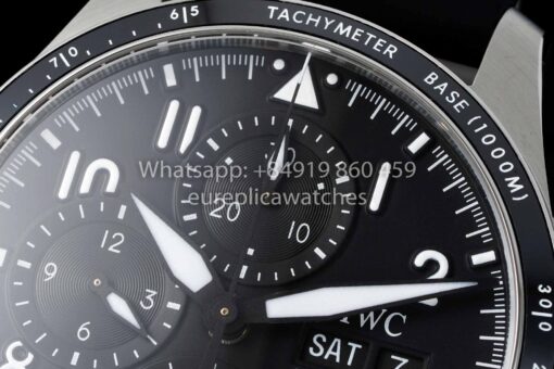 IWC Pilot’S Watch Performance Chronograph 41 Amg IW388305 BLS Factory 1:1 Best Clone - Image 4