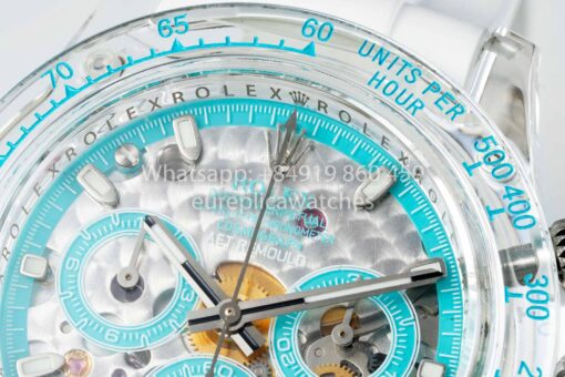 AET REMOULD  Rolex Daytona "Abu Dhabi Blue" Saphire 1:1 Best Clone N6F Factory - Image 8