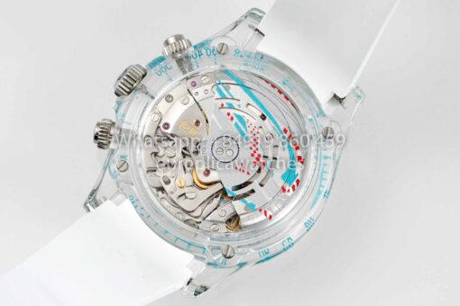 AET REMOULD  Rolex Daytona "Abu Dhabi Blue" Saphire 1:1 Best Clone N6F Factory - Image 9