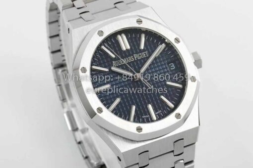 Audemars Piguet Royal Oak 15510ST from IPF Factory 1:1 Best Clone Blue Dial Stainless Steel - Image 9