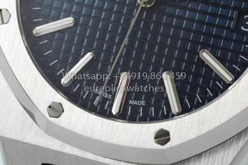 Audemars Piguet Royal Oak 15510ST from IPF Factory 1:1 Best Clone Blue Dial Stainless Steel - Image 7