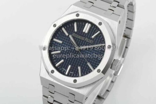 Audemars Piguet Royal Oak 15510ST from IPF Factory 1:1 Best Clone Blue Dial Stainless Steel - Image 8