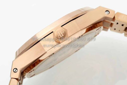 Audemars Piguet Royal Oak  15510ST from IPF Factory 1:1 Best Clone Blue Dial Rose Gold - Image 6