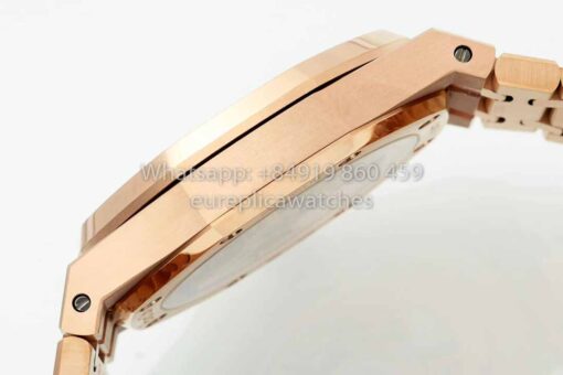 Audemars Piguet Royal Oak  15510ST from IPF Factory 1:1 Best Clone Blue Dial Rose Gold - Image 4