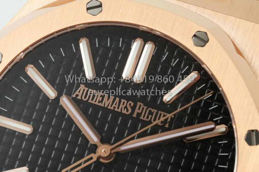 Audemars Piguet Royal Oak  15510ST from IPF Factory 1:1 Best Clone Black Dial Rose Gold - Image 7