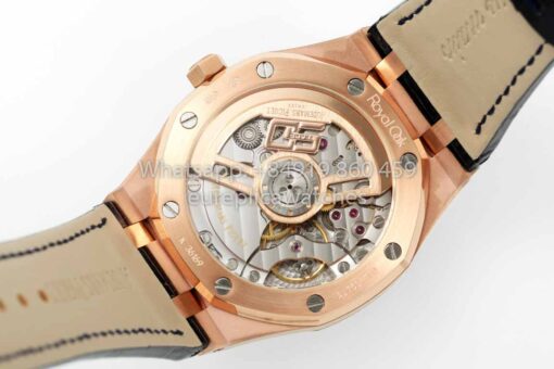 Audemars Piguet Royal Oak  15510ST from IPF Factory 1:1 Best Clone Black Dial Leather Strap - Image 2