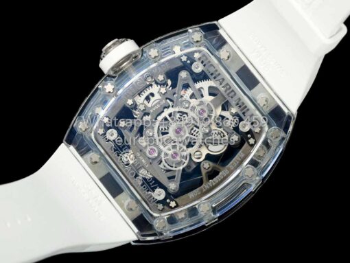 Richard Mille RM 56-02 Tourbillon 1:1 Best Clone RM Factory Rose Gold Dial Saphire Case - Image 2