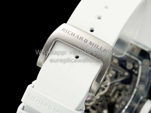 Richard Mille RM 56-02 Tourbillon 1:1 Best Clone RM Factory Rose Gold Dial Saphire Case - Image 5