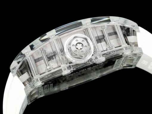 Richard Mille RM 56-02 Tourbillon 1:1 Best Clone RM Factory White Dial and White Strap - Image 4