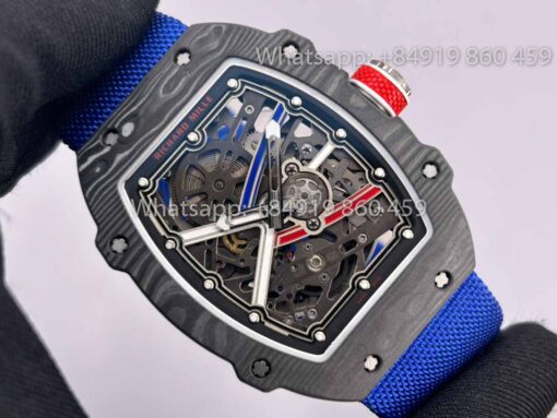 Replica Richard Mille RM67-02 Carbon NTPT Sébastien Ogier 1:1 Best Clone V2 - Image 4