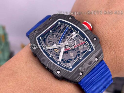 Replica Richard Mille RM67-02 Carbon NTPT Sébastien Ogier 1:1 Best Clone V2 - Image 6