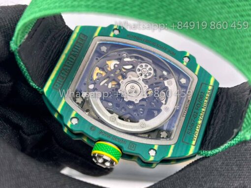 Replica Richard Mille RM67-02 Sprint 48MM Wayde Van Niekerk Green  1:1 Best Clone V2 - Image 4