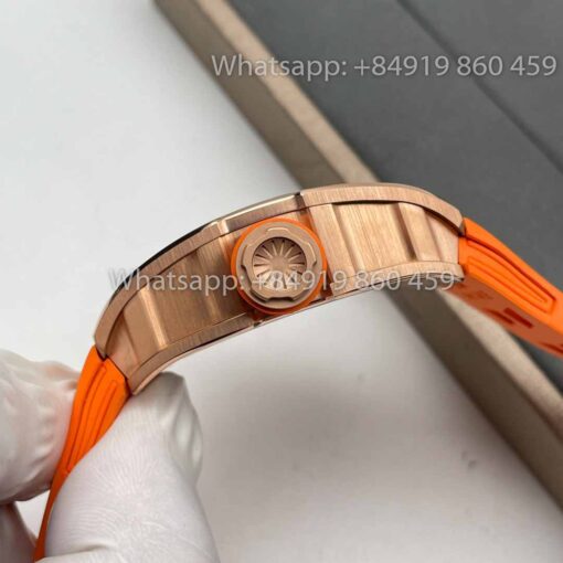 Richard Mille RM035 Toro Americas Edition Rose gold and Orange Strap 1:1 Best Clone Sonic Factory - Image 7