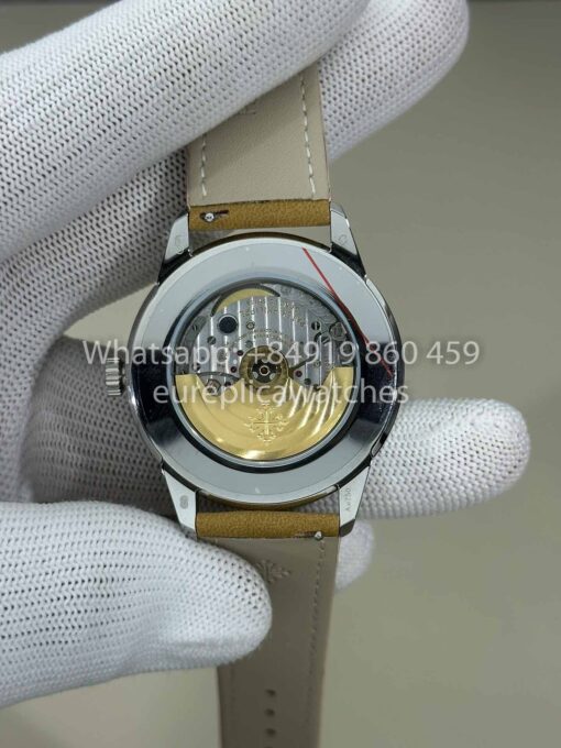 Patek Philippe Calatrava 5226G-001 Brown Strap 1:1 Best Clone GR upgraded luminous version - Image 3