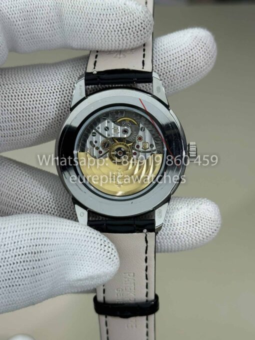 Patek Philippe Calatrava 5226G-001 Black Strap 1:1 Best Clone GR upgraded luminous version - Image 3