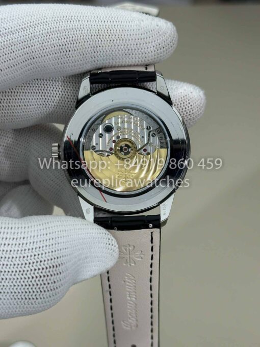 Patek Philippe Calatrava 5226G-001 Black Strap 1:1 Best Clone GR upgraded luminous version - Image 4