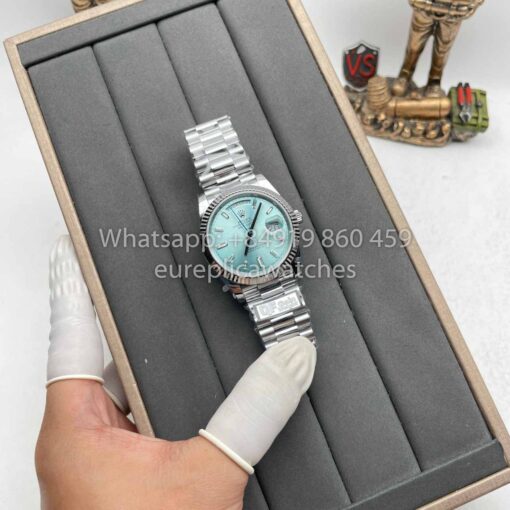 Rolex Day Date M228239 1:1 Best Clone Edition QF Factory Tiffany Blue Dial - Image 8