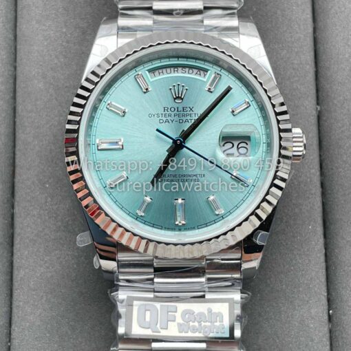 Rolex Day Date M228239 1:1 Best Clone Edition QF Factory Tiffany Blue Dial - Image 6