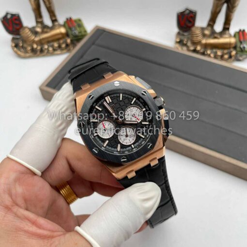 Audemars Piguet Royal Oak Offshore 26420RO.OO.A002CA.01 1:1 Best Edition APF Factory Leather STrap - Image 6