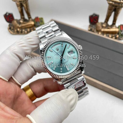 Rolex Day Date M228239 1:1 Best Clone Edition QF Factory Tiffany Blue Dial - Image 2