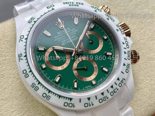 AET REMOULD Ceramic Rolex Daytona "BRITISH RACING GREEN" 1:1 Best Clone Edition - Image 9