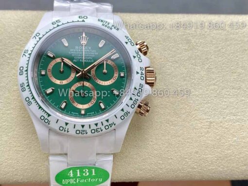 AET REMOULD Ceramic Rolex Daytona "BRITISH RACING GREEN" 1:1 Best Clone Edition