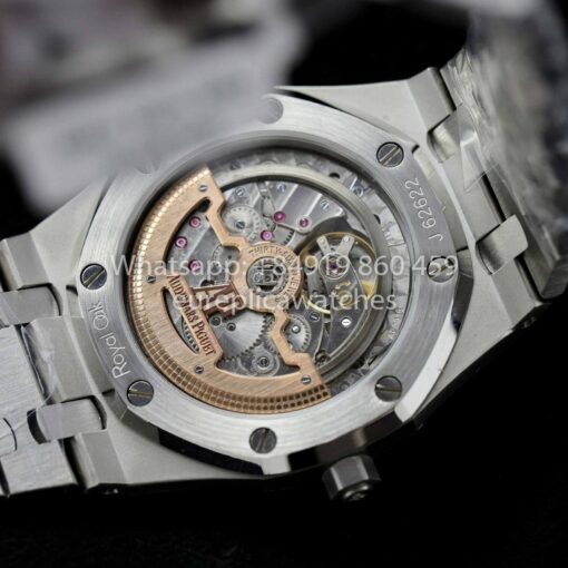 Audemars Piguet Royal Oak 15202ST.OO.1240ST.01 Custom Moissanite Diamonds 1:1 Best Clone - Image 4