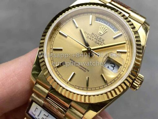 Rolex Day Date M128238-0045 - 128238-0045 Index Dial QF Factory 1:1 Best Clone 36mm - Image 3