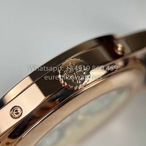 Patek Philippe Complications Annual Calendar 38.5mm Rose Gold 5396R Brown Dial 1:1 Best Clone - Image 7