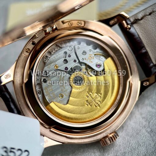 Patek Philippe Calatrava 5227J-001 coated 18k Rose gold 1:1 Best Clone 3K Factory - Image 5