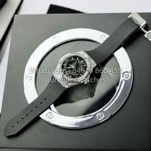 HUBLOT CLASSIC FUSION ORLINSKI 40mm Custom Moissanite Stone 1:1 Best Clone - Image 2